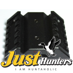 Vector Optics Tactical Offset Interface Dual 45 Degree Picatinny Rail Mount Base