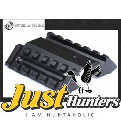 Vector Optics Tactical Offset Interface Dual 45 Degree Picatinny Rail Mount Base