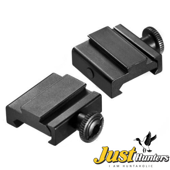 21 mm Weaver Picatinny Rail to 11mm Dovetail Adapter Rail Mount