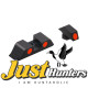 Front and Rear Red Fiber Optic Sight Combo fit for Glock 17 19 Pistols
