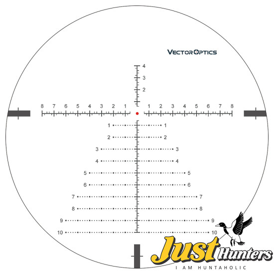 Vector Optics Continental 3-18x50 HD FFP Scope 34mm  .338 Lapua