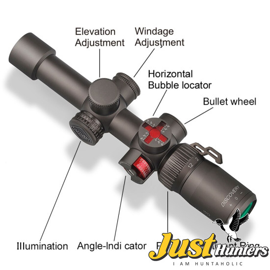 Discovery Optics Scope WG 1.2-6X24 IRAI