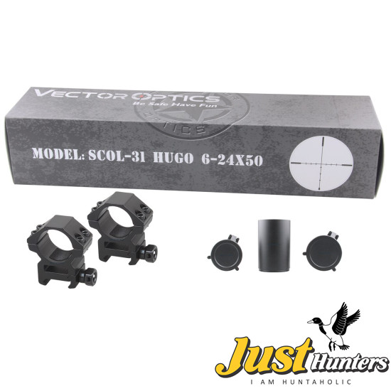 Vector Optics Scope Hugo 6-24x50 BDC Reticle