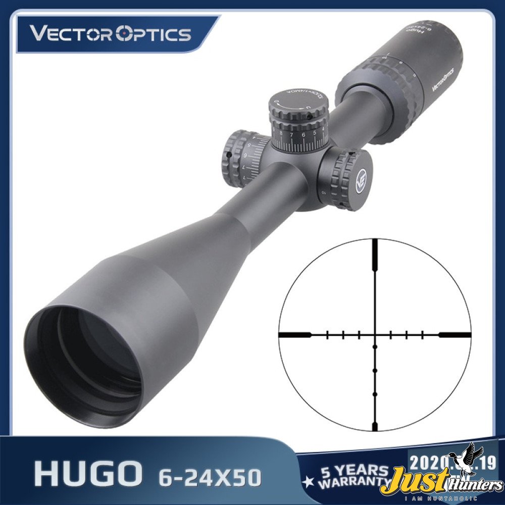 Vector Optics Scope Hugo 6-24x50 BDC Reticle - Hunting, Shooting ...