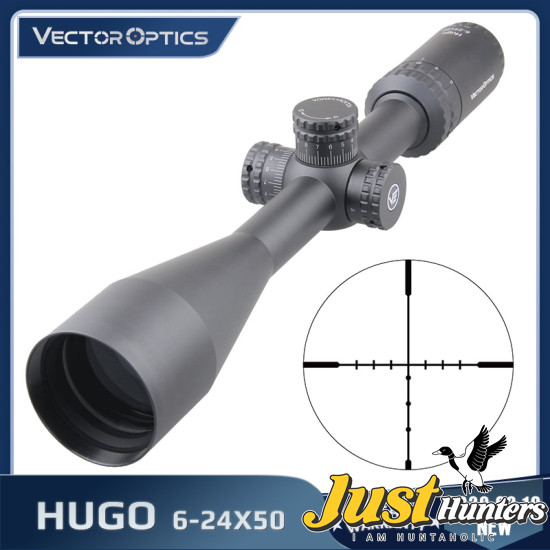Vector Optics Scope Hugo 6-24x50 BDC Reticle