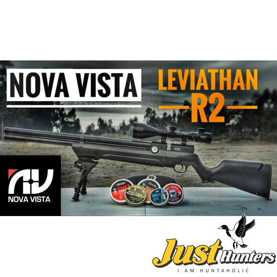 PCP AIR RIFLE NOVA VISTA LEVITHAN PS-R2 .22 CAL