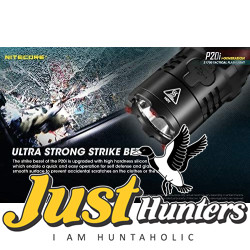 Nitecore P20i Tactical Flashlight 1800 Lumen USB-C Rechargeable Strobe Ready Nitecore P20i Tactical Flashlight 1800 Lumen USB-C Rechargeable Strobe Ready