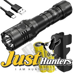 Nitecore P20i Tactical Flashlight 1800 Lumen USB-C Rechargeable Strobe Ready