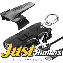 Nitecore Tip SE Black 700 Lumen USB-C Rechargeable EDC Keychain Flashlight
