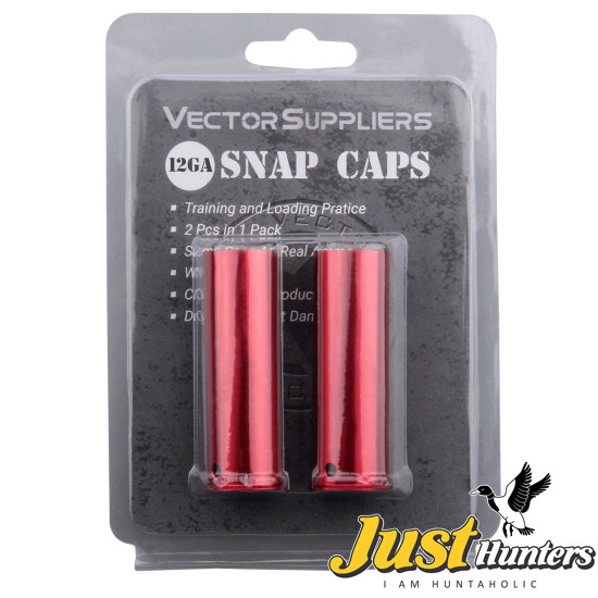 Vector Optics 12 GA Snap Cap 12 Gauge Trainning Dummy Round Snap Caps