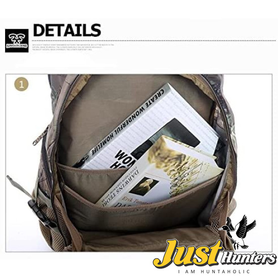 Jungleland Camo Backpack Hunting Backpack Bag Water Resistant Shockproof Hiking Daypack for Men and Women Jungleland Camo Backpack Hunting Backpack Bag Water Resistant Shockproof Hiking Daypack for Men and Women