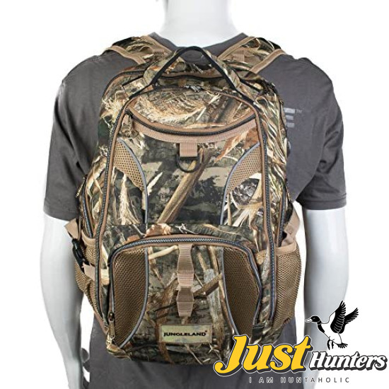 Jungleland Camo Backpack Hunting Backpack Bag Water Resistant Shockproof Hiking Daypack for Men and Women