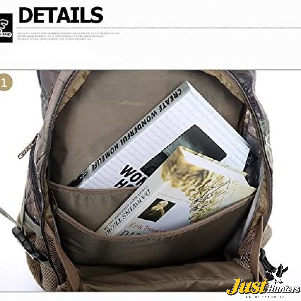 Jungleland Camo Backpack Hunting Backpack Bag Water Resistant ...