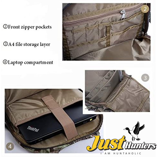 Jungleland Camo Backpack Hunting Backpack Bag Water Resistant Shockproof Hiking Daypack for Men and Women Jungleland Camo Backpack Hunting Backpack Bag Water Resistant Shockproof Hiking Daypack for Men and Women