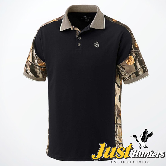 Legendary Men\'s Outdoor Camouflage Pro Hunter Polo