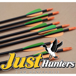 6X Junxing 28 Inches Fiberglass Arrows