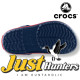 Crocs Shoes Navy Blue with Red Clogs Unisex