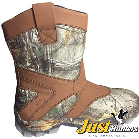 Herman Survivors Wellington Hunting Boots Camo Wide Width