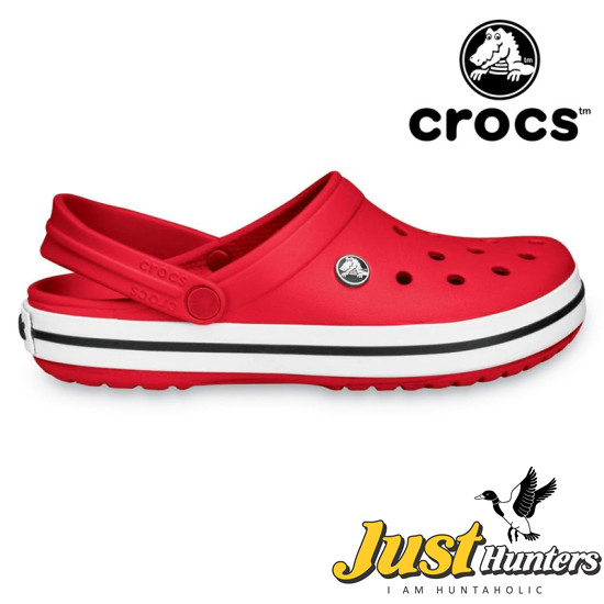 Crocs Shoes Red Clogs Unisex