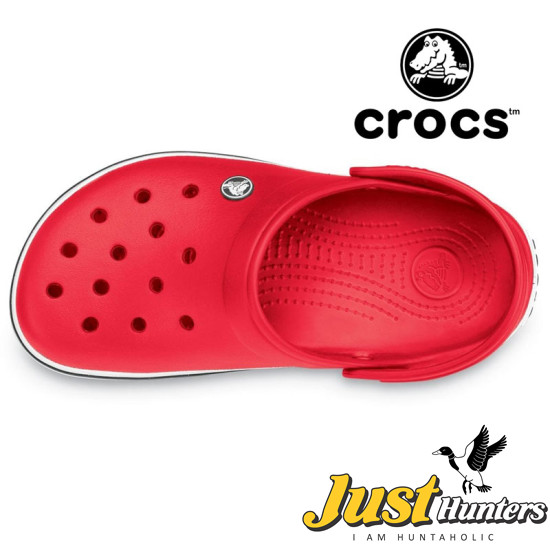 Crocs Shoes Red Clogs Unisex