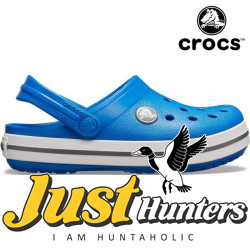 Crocs Shoes Blue White Clogs Unisex