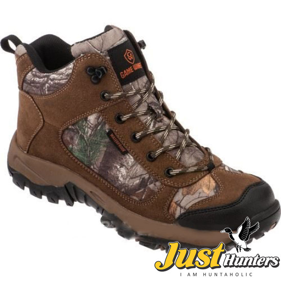 Game Winner Waterproof Realtree Camo Run N Gun IV Hunting Boots