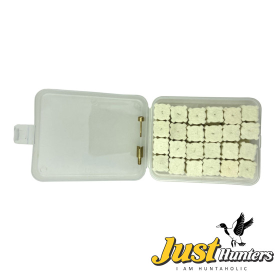 Rotchi Gun Chamber Cleaning Felt Star Pad for .22 - .30 Caliber