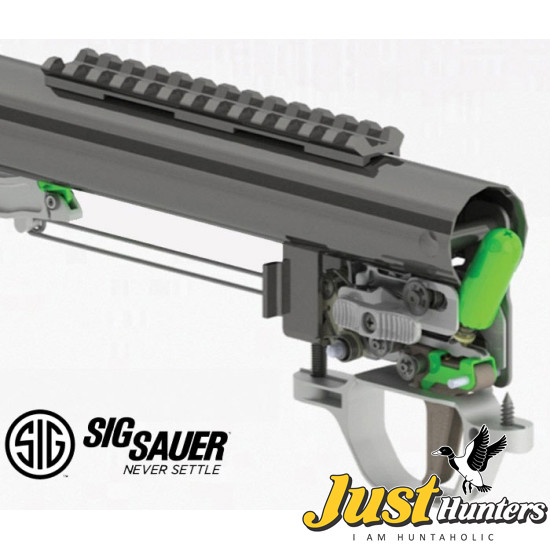 SIG SAUER ASP20 BREAK BARREL AIR RIFLE, .22CAL, WOOD 