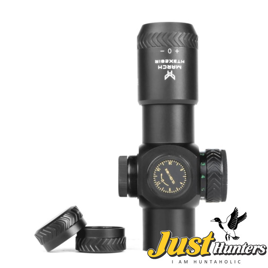 March 3X28IR Optic AMG HD GEN I-H Riflescope Illuminated