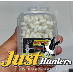 Rotchi Gun Chamber Cleaning Felt Star Pad with Driving Shaft for .22 Caliber