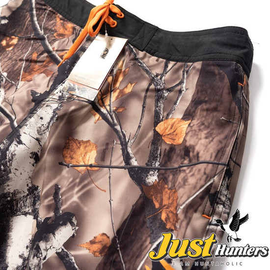 Legendary whitetails swim trunks top
