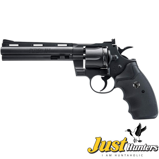 Umarex Colt Python Air Revolver with 6\'\' Barrel .177 Caliber Steel BB C02 Power