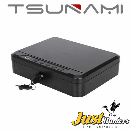 Tsunami Aluminium Alloy Biometric Fingerprint Lock Gun Safe Case Box