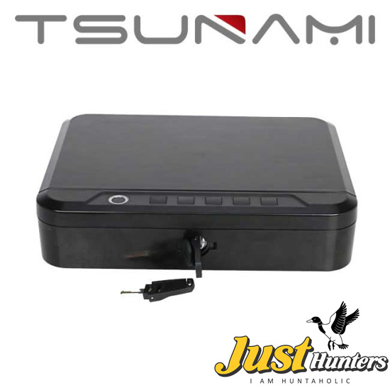 Tsunami Aluminium Alloy Biometric Fingerprint Lock Gun Safe Case Box