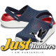 Crocs LiteRide Clogs Navy Blue and Red