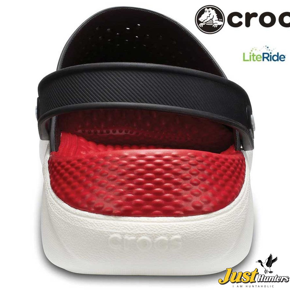 Crocs Lite Ride Red Color Buy Crocs LiteRide Clogs Black and Red Online Best Price in Pakistan