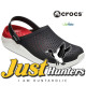 Crocs LiteRide Clogs Black and Red