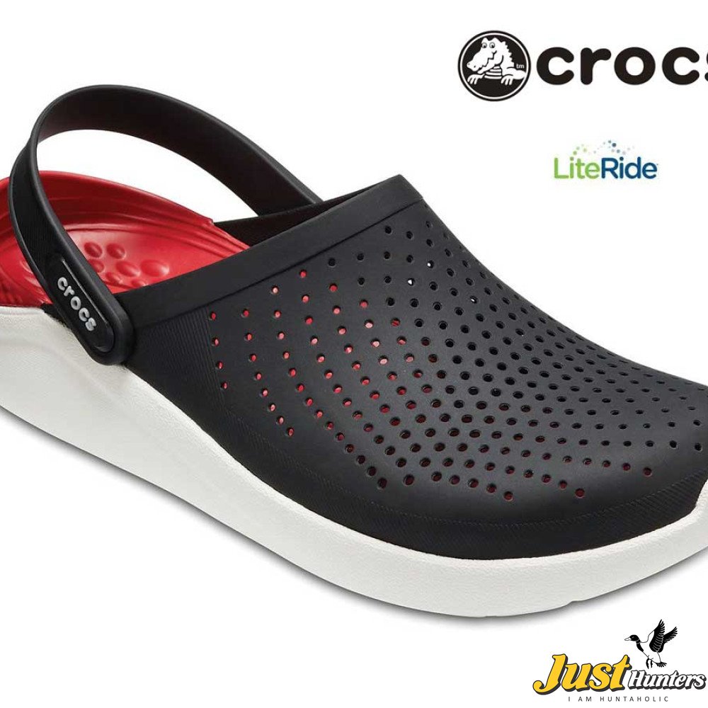 Crocs Lite Ride Red Color Buy Crocs LiteRide Clogs Black and Red Online Best Price in Pakistan