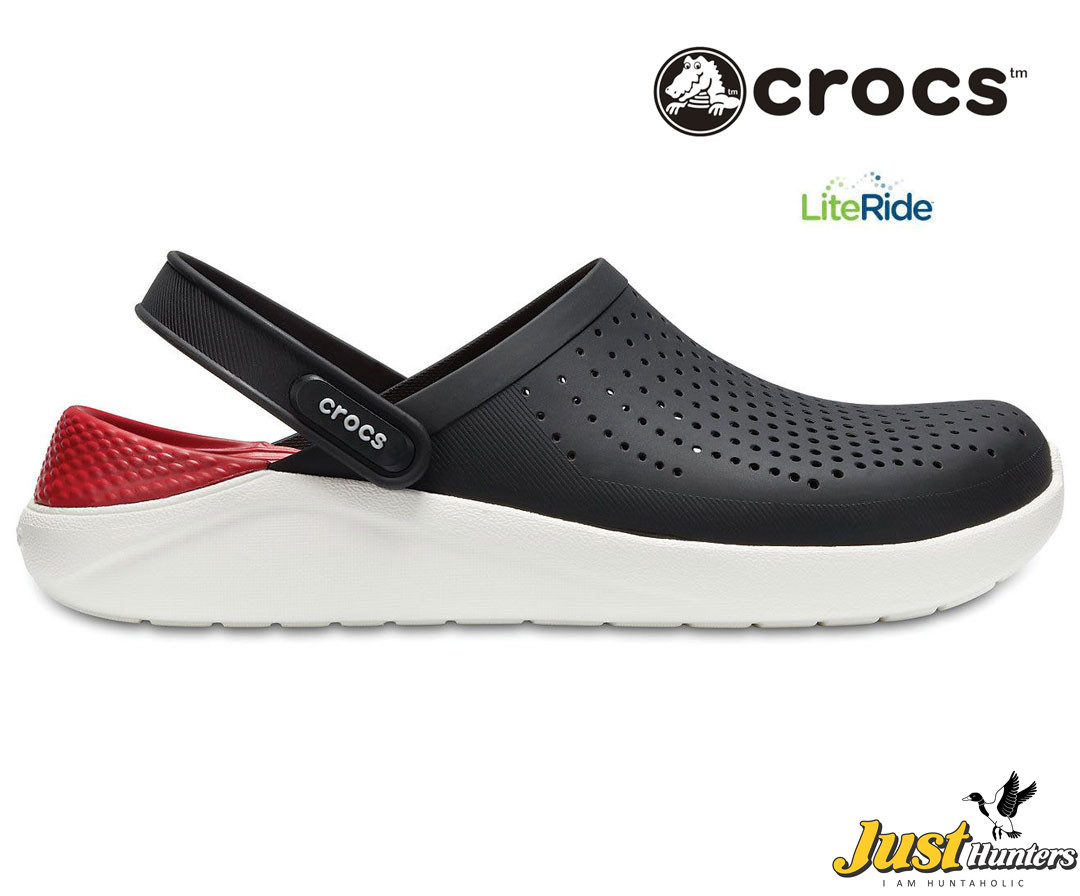 Buy Crocs LiteRide Black Red Online Best Price in Pakistan