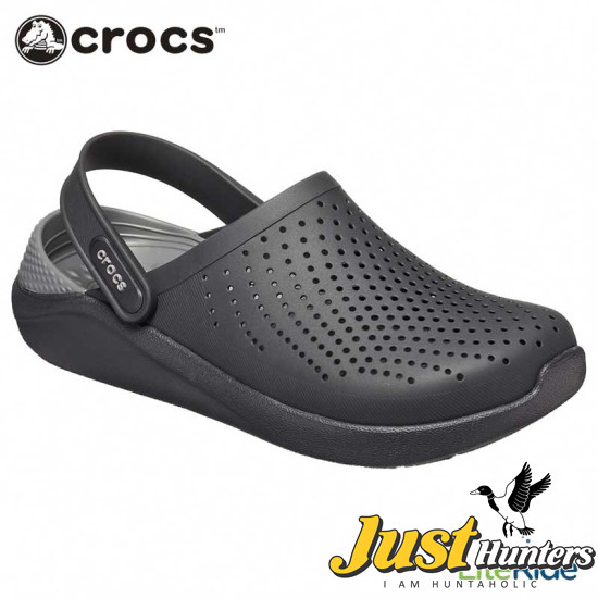 Black sales crocs literide