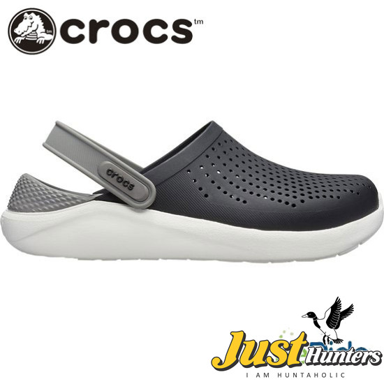 Crocs LiteRide Clogs Black and White