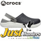 Crocs LiteRide Clogs Black and White
