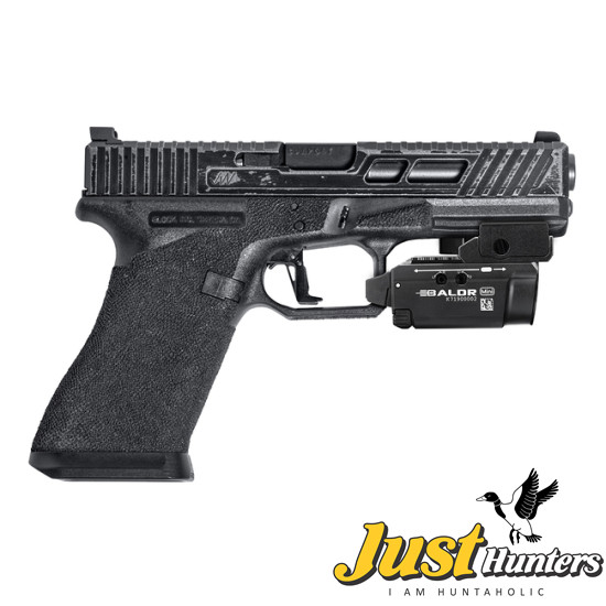 Olight Baldr Mini Tactical Flashlight with Green Laser Black and Tan Color