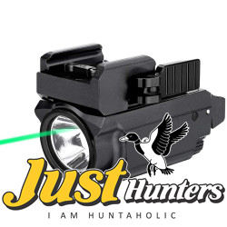 Olight Baldr Mini Tactical Flashlight with Green Laser Black and Tan Color