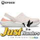 Crocs LiteRide Clogs Pearl White and Pink