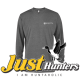 Beretta Platinum Adult Tri-Blend Long Sleeve Crew Neck T Shirt Charcoal Heather