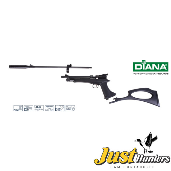 DIANA CHASER CO2 POWERED RIFLE SET 5.5MM Cal.