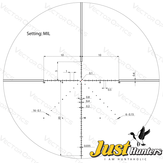 Vector Optics Veyron 6-24x44 IR FFP Scope