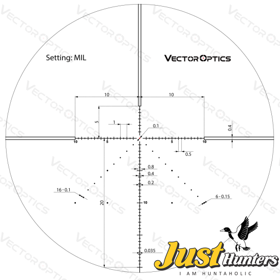 Vector Optics Veyron 6-24x44 IR FFP Scope
