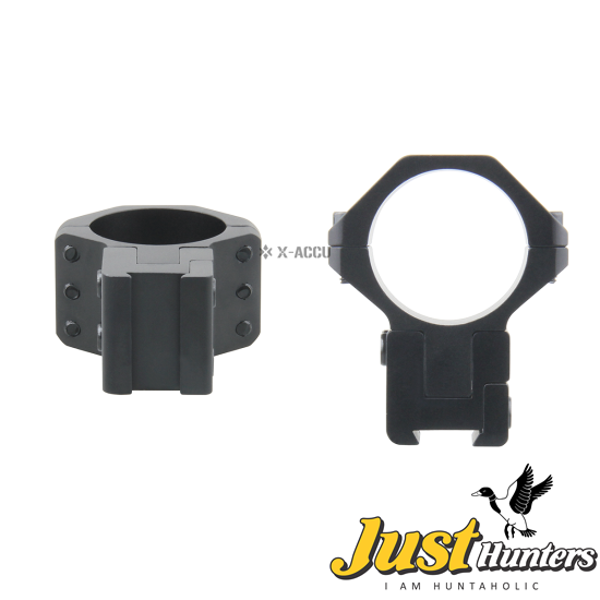 Vector Optics X-ACCU 30mm 40MOA Adjustable Elevation Dovetail Ring Mounts Vector Optics X-ACCU 30mm 40MOA Adjustable Elevation Dovetail Ring Mounts